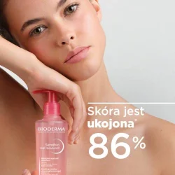 Miniaturka artykułu - #1 BIODERMA SENSIBIO GEL MOUSSANT Żel oczyszczający do twarzy, 200 ml