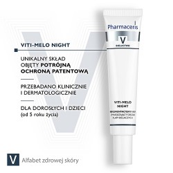 Zdjęcie produktu - #2 PHARMACERIS V VITI-MELO NIGHT Krem repigmentacyjny, 40 ml