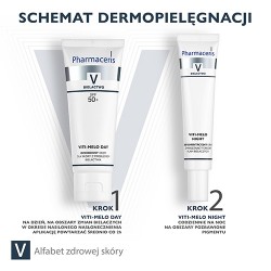 Zdjęcie produktu - #4 PHARMACERIS V VITI-MELO NIGHT Krem repigmentacyjny, 40 ml
