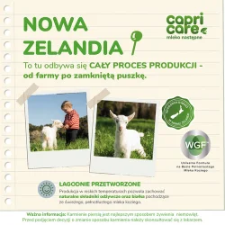 Miniaturka artykułu - #1 Capricare 2 Mleko następne na bazie mleka koziego po 6. miesiącu życia, 400 g