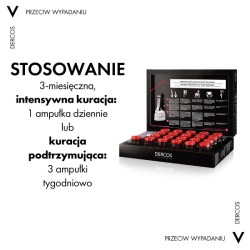 Zdjęcie produktu - #0 Vichy Dercos Aminexil Clinical 5 Kuracja przeciw wypadaniu włos&oacute;w dla mężczyzn, 21 amp. x 6 ml