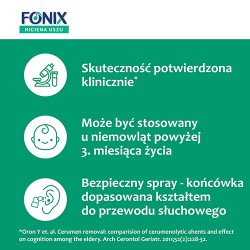 Zdjęcie produktu - #2 Fonix Higiena Uszu Compositum Spray - 30 ml