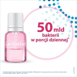 Zdjęcie produktu - #0 Lactostad dla dzieci powyżej 3. roku życia płyn doustny, 5 ampułek x 7 ml