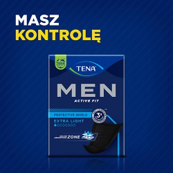 Zdjęcie produktu - #6 TENA MEN Extra Light Wkładki anatomiczne, 14 szt. - wkładki na nietrzymanie moczu dla mężczyzn