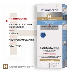 Zdjęcie produktu - #1 Pharmaceris H H-STIMUCLARIS Szampon stymulujący wzrost włos&oacute;w & przeciwłupieżowy, 250 ml