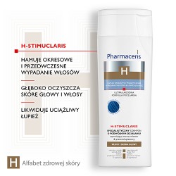 Zdjęcie produktu - #2 Pharmaceris H H-STIMUCLARIS Szampon stymulujący wzrost włos&oacute;w & przeciwłupieżowy, 250 ml