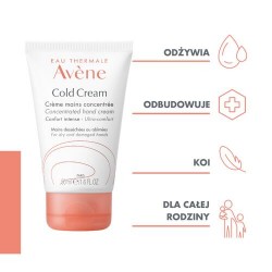 Zdjęcie produktu - #0 AVENE COLD CREAM Skoncentrowany krem do rąk, 50 ml