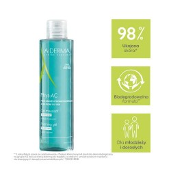 Zdjęcie produktu - #0 A-DERMA PHYS-AC Żel oczyszczający do mycia twarzy, 200 ml
