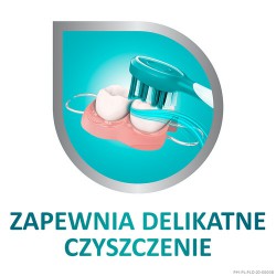 Zdjęcie produktu - #0 COREGA Szczoteczka 2w1 do mycia protez i zęb&oacute;w, 1szt.