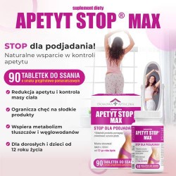 Zdjęcie produktu - #1 DOMOWA APTECZKA Apetyt Stop Max, 90 tabletek