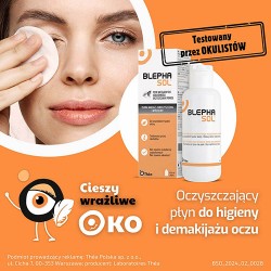 Zdjęcie produktu - #4 BLEPHASOL Płyn micelarny do codziennej higieny i demakijażu powiek i rzęs, 100 ml