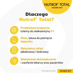 Zdjęcie produktu - #1 Nutrof Total z witaminą D3 - 60 kapsułek 