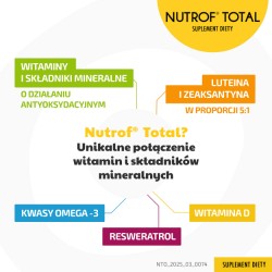 Zdjęcie produktu - #2 Nutrof Total z witaminą D3 - 60 kapsułek 