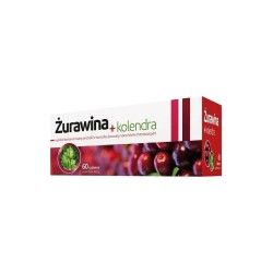 Zdjęcie produktu - #0 Żurawina + kolendra - 60 tabletek