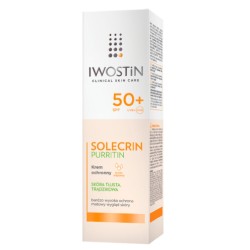 Zdjęcie produktu - #0 Iwostin Solecrin Purritin SPF 50+ Krem ochronny, 50 ml