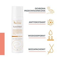 Zdjęcie produktu - #1 AVENE SunsiMed Krem bardzo wysoka ochrona SPF 50+, 80ml