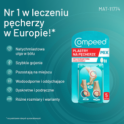 Zdjęcie produktu - #1 Compeed Plastry na pęcherze mix 5 szt.