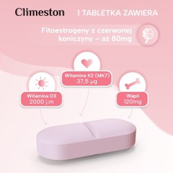 Zdjęcie produktu - #3 Climeston, 30 tabl. - suplement diety dla kobiet w okresie menopauzy