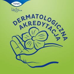 Zdjęcie produktu - #2 Wkładki anatomiczne TENA Lady Slim Mini Plus Wings- 16szt.