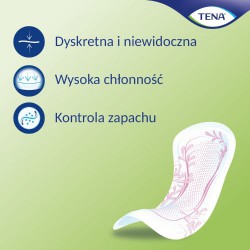 Zdjęcie produktu - #3 Wkładki anatomiczne TENA Lady Slim Mini Plus Wings- 16szt.