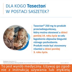 Zdjęcie produktu - #3 Tasectan Proszek dla dzieci 250mg, 20sasz.