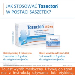 Zdjęcie produktu - #4 Tasectan Proszek dla dzieci 250mg, 20sasz.