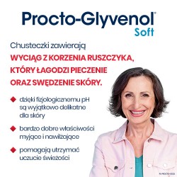 Zdjęcie produktu - #2 Chusteczki nawilżane Procto-Glyvenol Soft- 30szt.