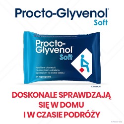 Zdjęcie produktu - #3 Chusteczki nawilżane Procto-Glyvenol Soft- 30szt.