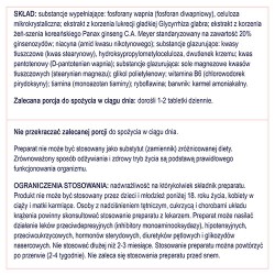 Zdjęcie produktu - #4 Żeń-szeń Naturell- 60tabl. 