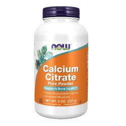 Zdjęcie produktu - #0 NOW Calcium Citrate powder - 227g