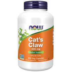 Zdjęcie produktu - #0 NOW Cat's Claw 500mg- 250 kapsułek