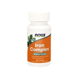 Zdjęcie produktu - #0 NOW Iron Complex- 100 tabl.