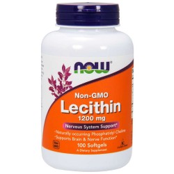 Zdjęcie produktu - #0 NOW Lecithin 1200 mg- 200 kaps.