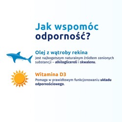 Zdjęcie produktu - #1 Iskial Immuno Max, 120 kaps. - z olejem z wątroby rekina i witaminą D