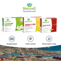 Zdjęcie produktu - #6 NATURELL Silica Biotyna Max - 60 tabletek