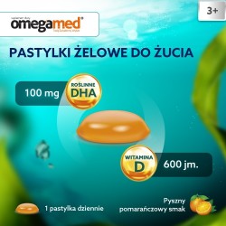 Zdjęcie produktu - #1 Omegamed Odporność 3+ pastylki żelowe do żucia, 30 szt.