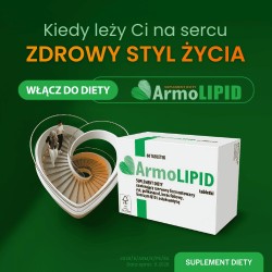 #1 – ArmoLipid, 60 tabl. - Wspomaga obniżanie poziomu cholesterolu LDL