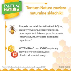 Zdjęcie produktu - #2 TANTUM NATURA smak cytrynowo- miodowy- 15past. do ssania