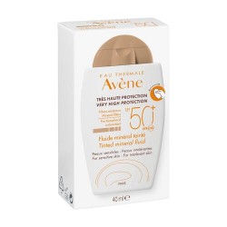 Zdjęcie produktu - #0 AVENE SUN Fluid mineralny koloryzujący SPF50+, 40ml