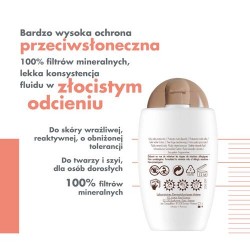 Zdjęcie produktu - #2 AVENE SUN Fluid mineralny koloryzujący SPF50+, 40ml