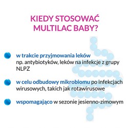 Zdjęcie produktu - #2 Multilac BABY Synbiotyk Krople - 5 ml