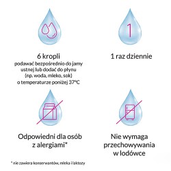 Zdjęcie produktu - #3 Multilac BABY Synbiotyk Krople - 5 ml