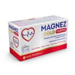 Zdjęcie produktu - #0 Magnez Gold Cardio- 50 tabl.
