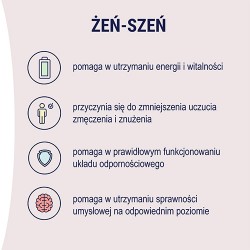 Zdjęcie produktu - #1 NATURELL Żeń-szeń Forte 60 tabl.