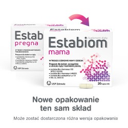 Zdjęcie produktu - #0 Estabiom Mama, 20 kaps. - suplement diety dla kobiet w ciąży i karmiących
