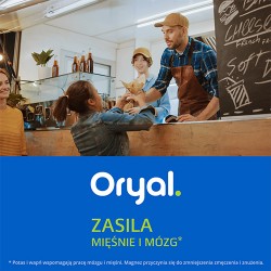 Zdjęcie produktu - #0 Oryal Zasila mięśnie i m&oacute;zg - 20 tabletek musujących