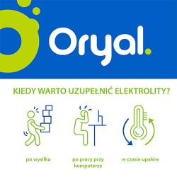 Zdjęcie produktu - #1 Oryal Zasila mięśnie i m&oacute;zg - 20 tabletek musujących