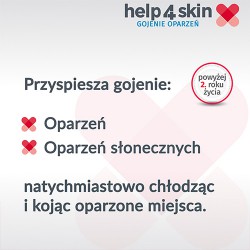 Zdjęcie produktu - #0 Help4skin Gojenie oparzeń żel - 75 g
