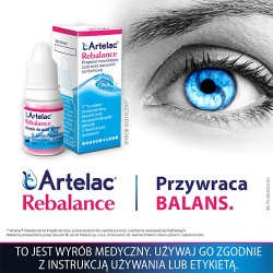 Zdjęcie produktu - #0 Artelac Rebalance krople do oczu, 10 ml