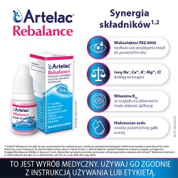 Zdjęcie produktu - #1 Artelac Rebalance krople do oczu, 10 ml
